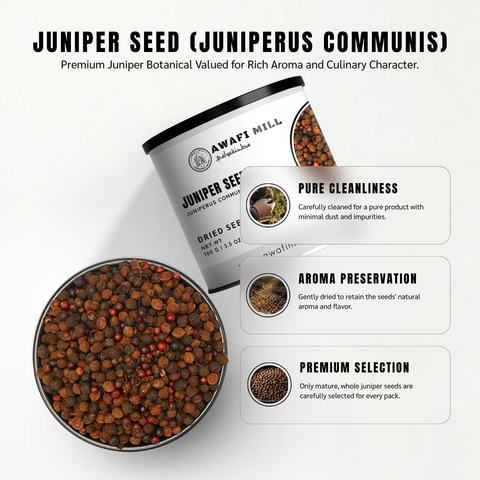 Pure Juniper Seeds (Juniperus Communis) – Botanical Grade