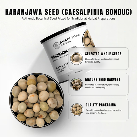 Karanjawa Seeds | Bonduc Nut | Fever Nut | Guilandina bonducella