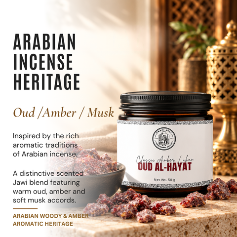 Oud Al-Hayat Scented Jawi | Oud, Amber & Musk