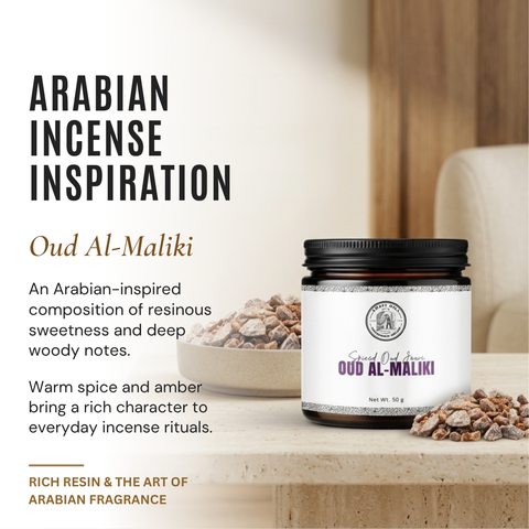 Oud Al-Maliki Scented Luban Jawi | Spiced Oud & Amber