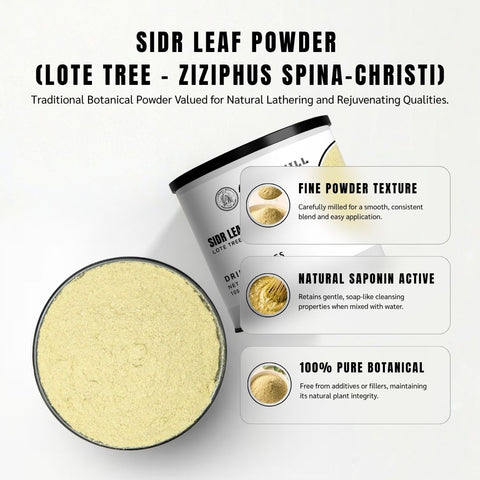 Sidr Leaf Powder (Lote Tree) - Ziziphus Spina-Christi