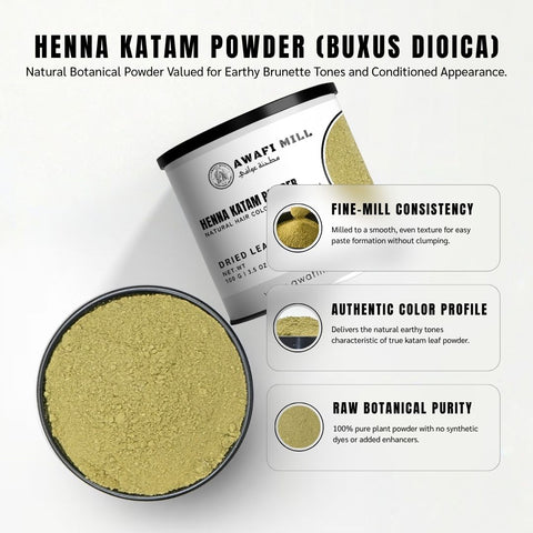 Henna Katam Powder - Buxus Dioica