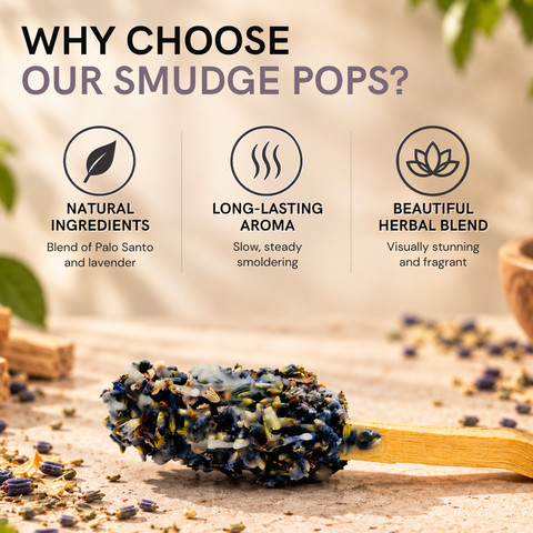 Palo Santo Lavender Fusion Smudge Pop