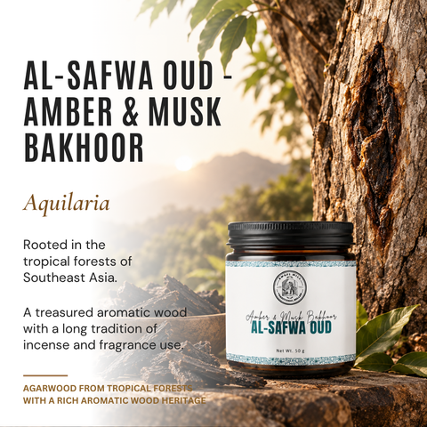 Al-Safwa Oud | Amber & Musk Bakhoor Oud