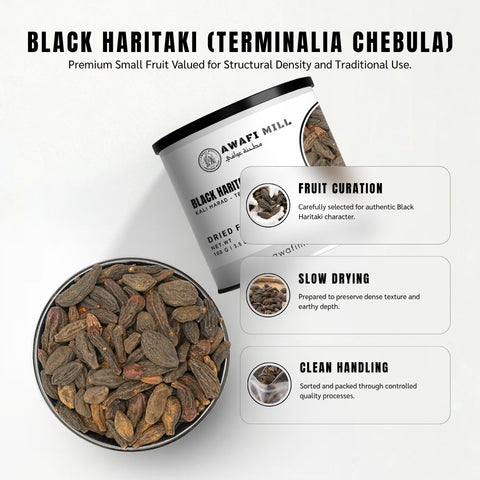 Black Haritaki (Kali Harad) – Terminalia Chebula