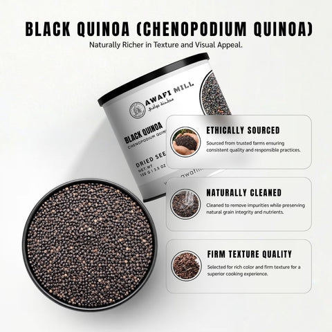 Black Quinoa – Chenopodium quinoa Willd.