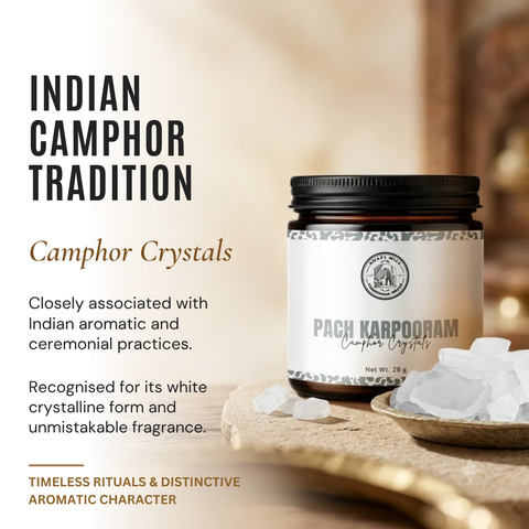 Camphor | Indian Pacha Karpooram