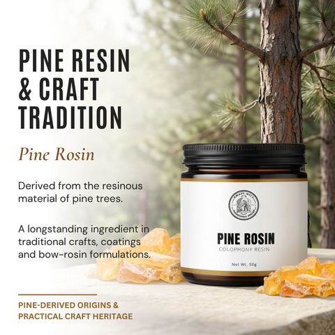 Colophony Pine Rosin |  Amber Resin Chunks