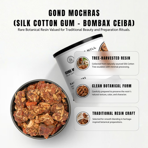 Gond Mochras (Silk Cotton Gum) - Bombax Ceiba