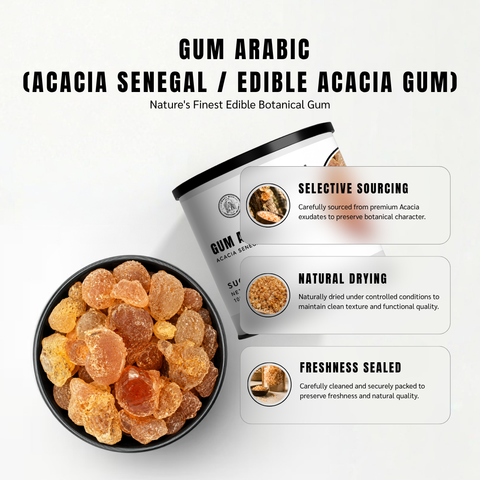 Acacia Gum | Edible Arabic Gum