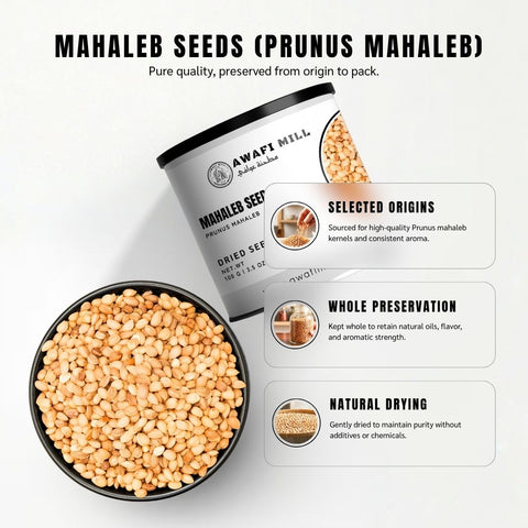 Mahaleb Seeds (Mahleb / Mahlab / Mahlepi) – Prunus mahaleb