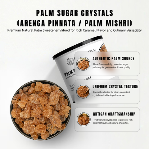 Palm Sugar Crystals |  Palm Candy |  Panam Kalkandu