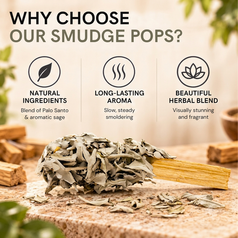 Palo Santo Sage Fusion Smudge Pop