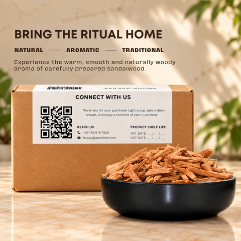 Sandalwood Chips | Chandan Wood | Santalum album
