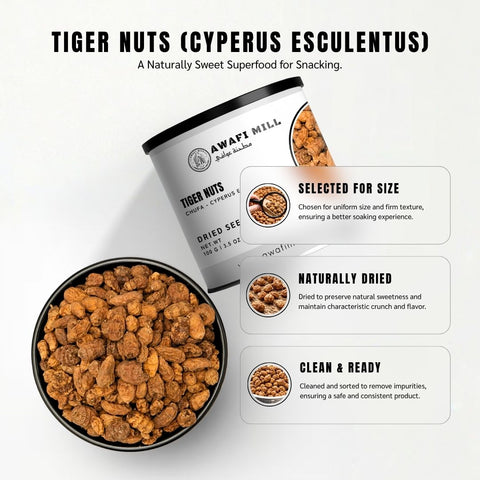 Tiger Nuts (Chufa) – Cyperus esculentus