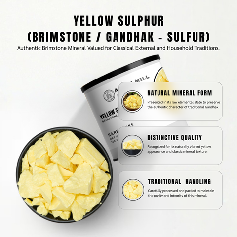 Yellow Sulphur (Brimstone) - Elemental Sulfur