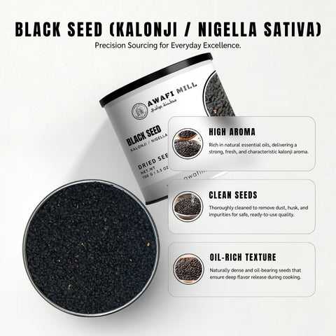 Black Seed (Kalonji / Habbat Al Barakah) – Nigella sativa