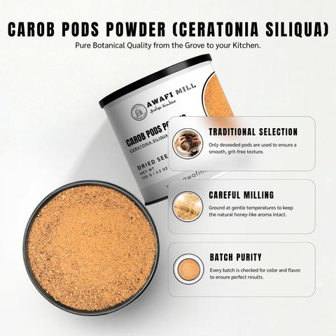 Carob Pod Powder (Kharrub) – Ceratonia siliqua