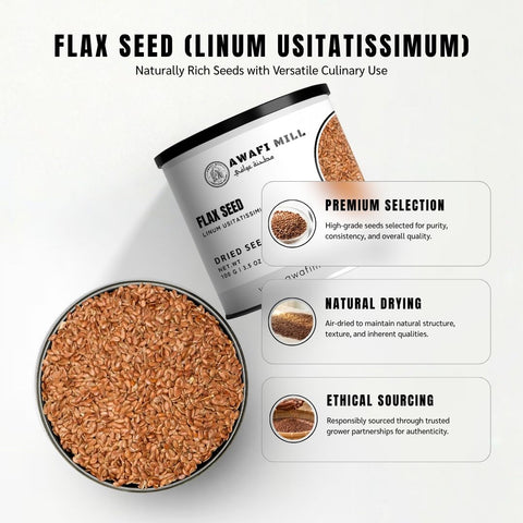 Flax Seeds (Linseed) – Linum usitatissimum