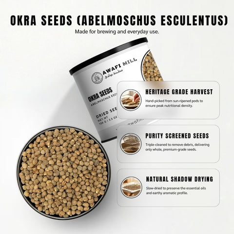 Okra Seeds (Bhindi / Lady’s Finger) – Abelmoschus esculentus