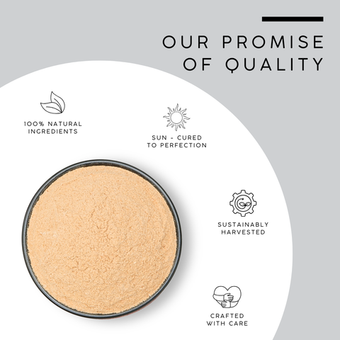 Sandalwood & Alum Powder | Fragrant Personal Care Powder