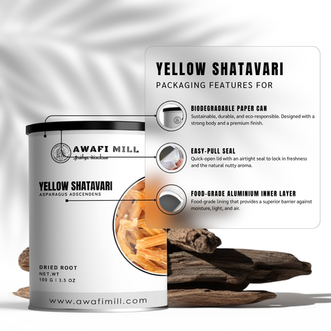 Yellow Shatavari | Pili Satawar | Peeli Shatavari Root