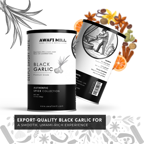 Whole Black Garlic | Aged Garlic | Allium sativum