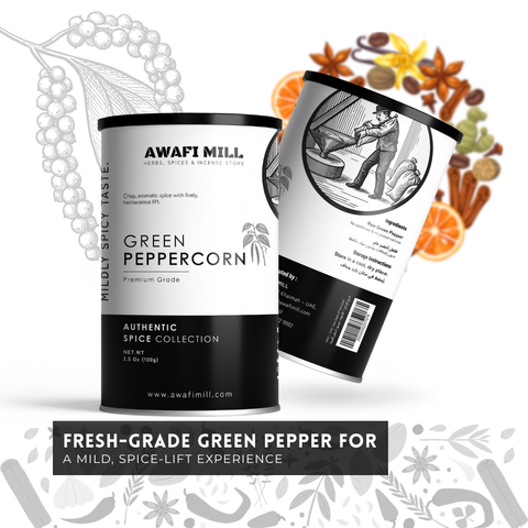 Green Peppercorns |  Filfil Akhdar  | Piper nigrum