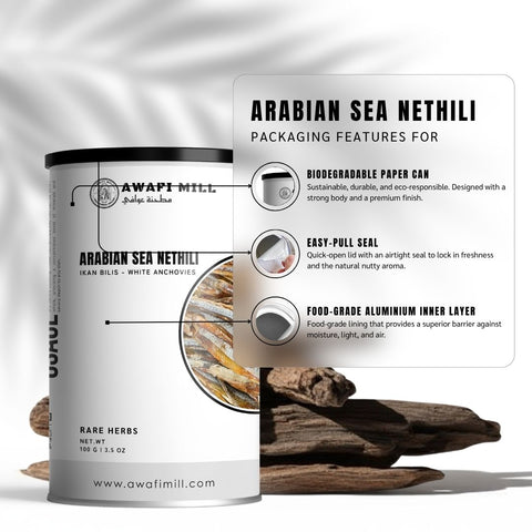 Nethili (White Anchovies) - Stolephorus