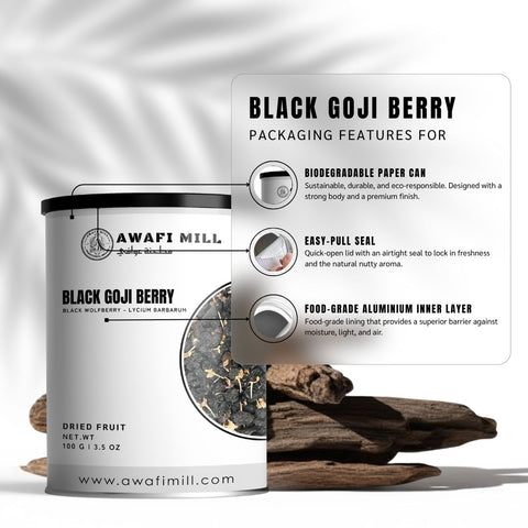 Black Goji Berry (Black Wolfberry) - Lycium Ruthenicum