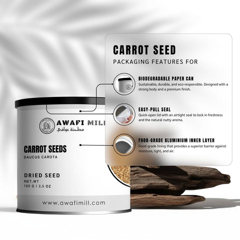 Carrot Seeds (Beej Gajar) – Daucus carota