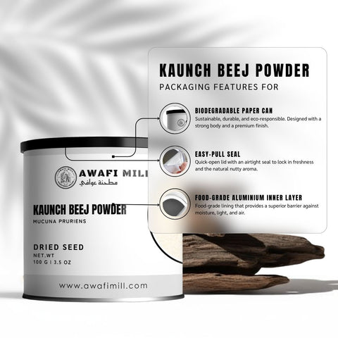 Kaunch Beej Powder – Pure Velvet Bean Powder