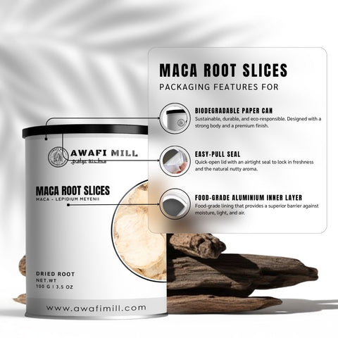 Maca Root Slices - Lepidium Meyenii