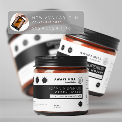 Oman Superior Green Hojari | Edible Frankincense