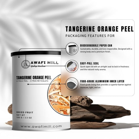 Tangerine Orange Peel (Chen Pi) - Citrus Reticulata