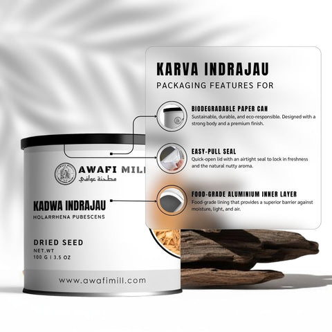 Kadwa Indrajau Seeds (Indrayava / Kutaj) – Holarrhena pubescens