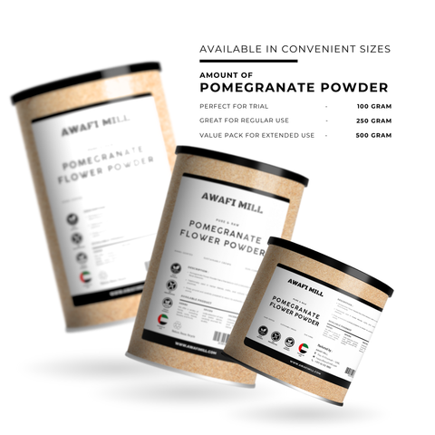 Pomegranate Flower Powder | Punica Granatum