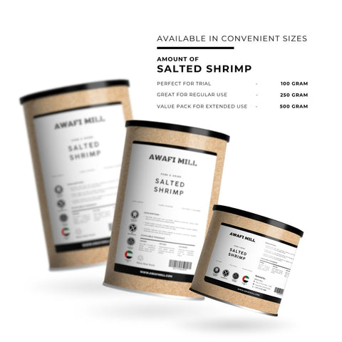 Salted Shrimp (Namkeen Jhinga) - Dried & Cured Prawns