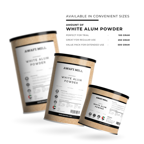 White Alum Stone Powder | Deodorant