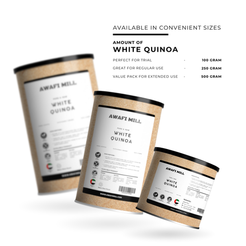 White Quinoa | Naturally Cleaned Whole Seeds