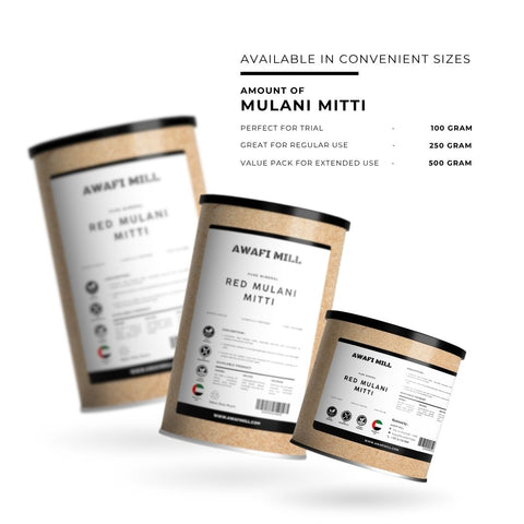 Multani Mitti Red (Lal Mitti) - Red Fuller’s Earth