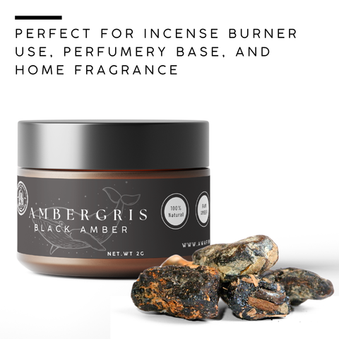 Ambergris - Black Amber | Rare Fragrant Resin