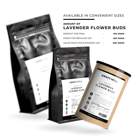 Lavender Flower Buds | Dried Aromatic Blossoms