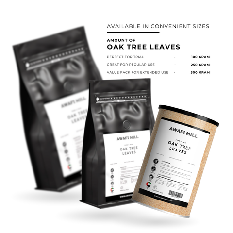 Oak Leaves (Baloot) - Quercus Alba