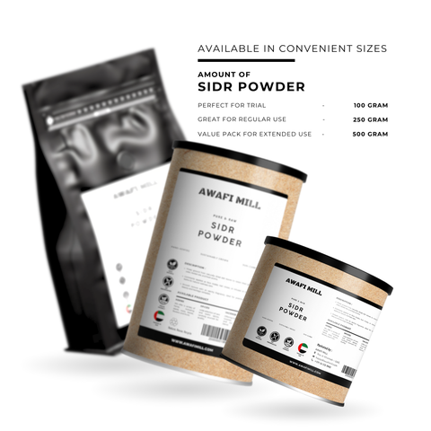 Seder Sidr Leaves Powder | Dried Jujube Leaf