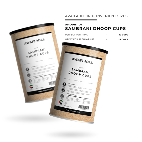 Sambrani Cups | Dhoop cup Black