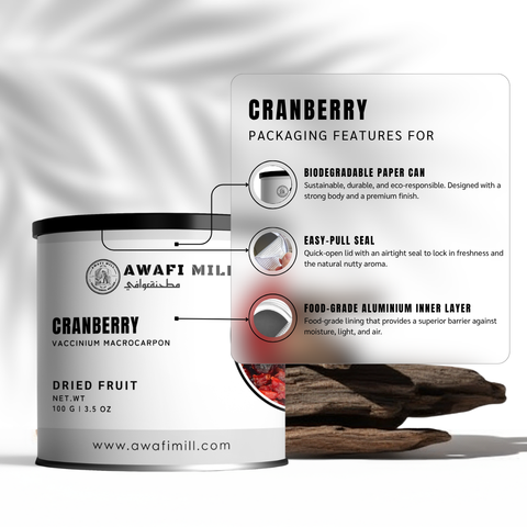 Dried Cranberries |  Kranberi | American Cranberry | Vaccinium macrocarpon