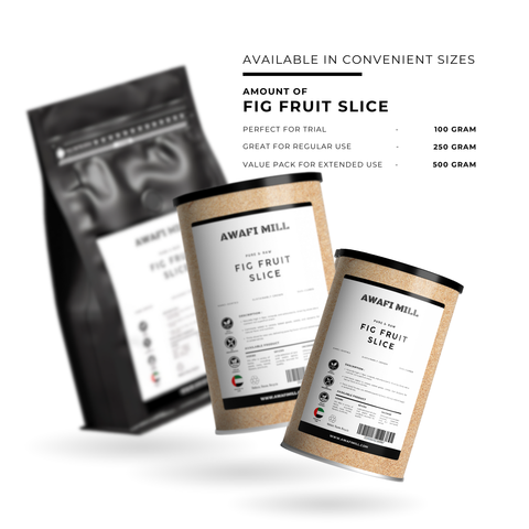 Fig Slices | Sun-Ripened Chewy Figs