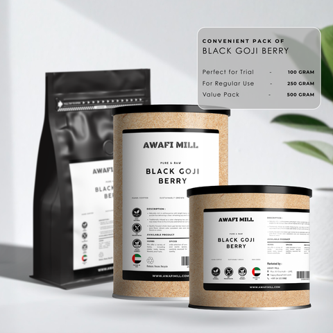 Black Goji Berries – Dried Black Wolfberry