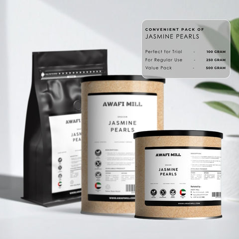 Dragon Jasmine Pearl (Moli Long Zhu) - Green Tea & Jasmine